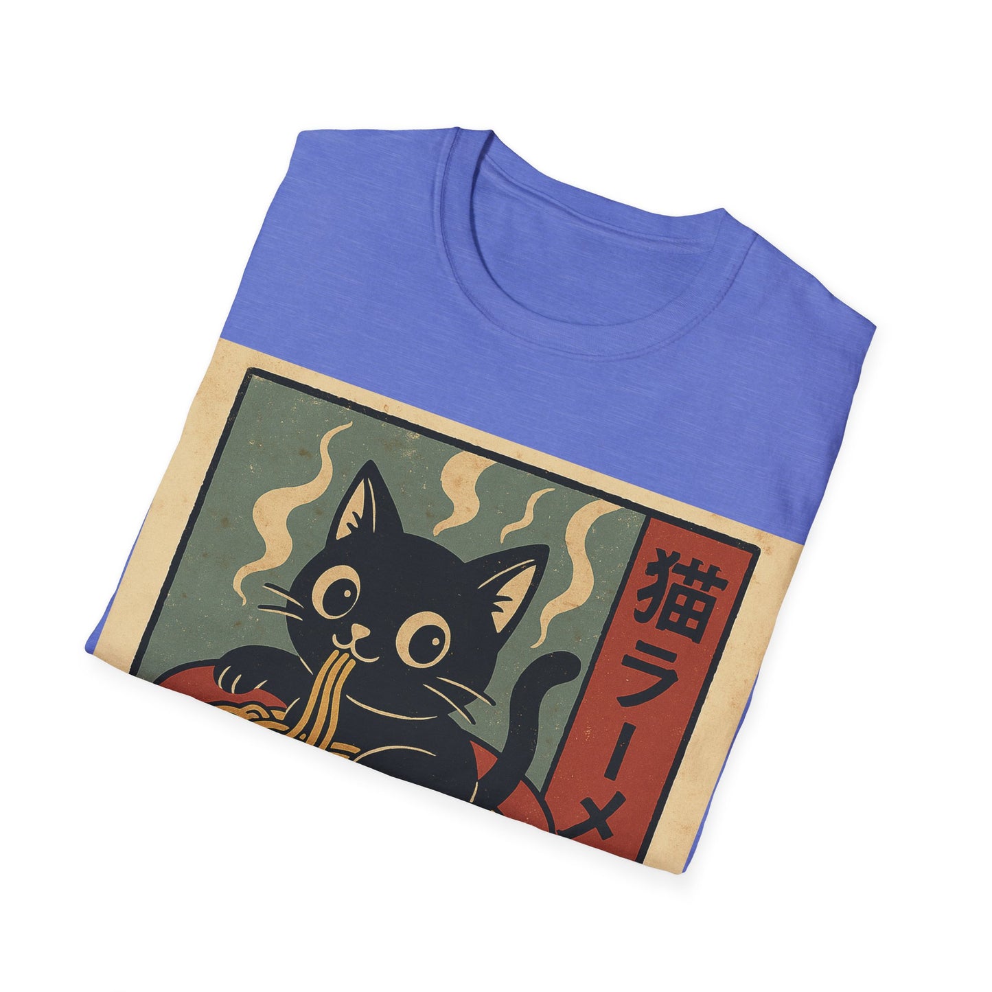 Anime Cat Into Ramen