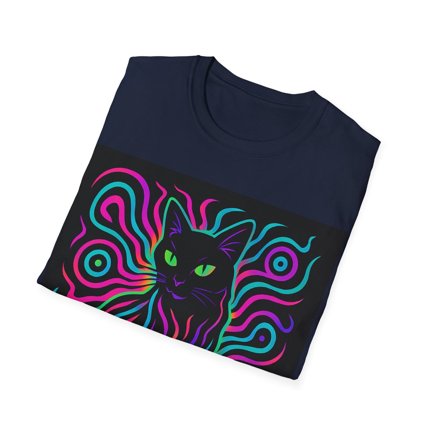 Neon Cat T-Shirt