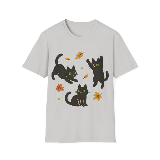 Fall Kittens Playing T-Shirt