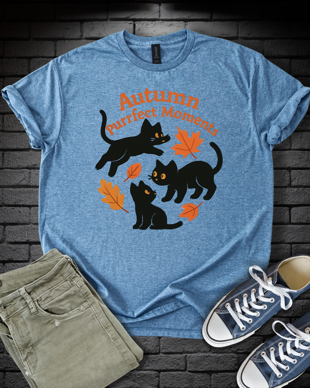 Autumn Purrfect Moments T-Shirt