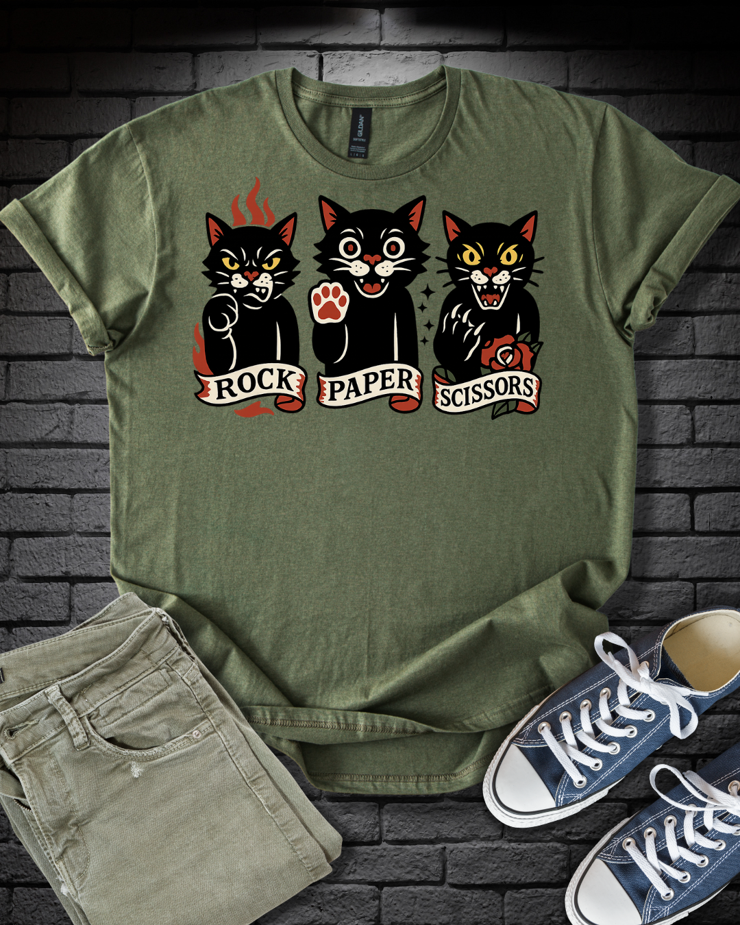 Rock Paper Scissors T-Shirt