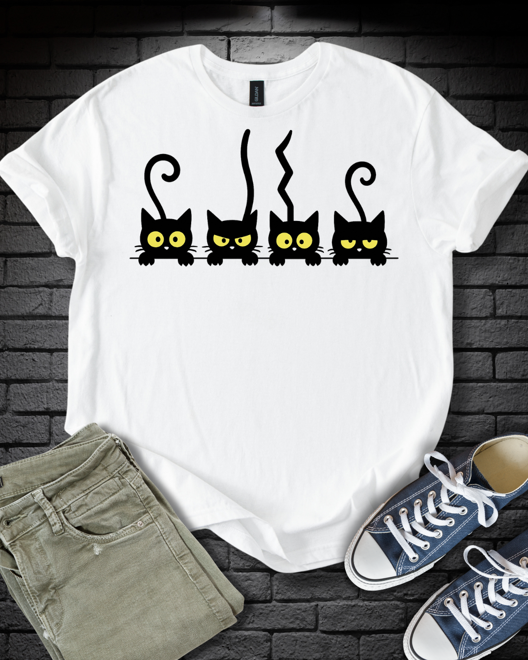 Cats Observation Mode T-Shirt