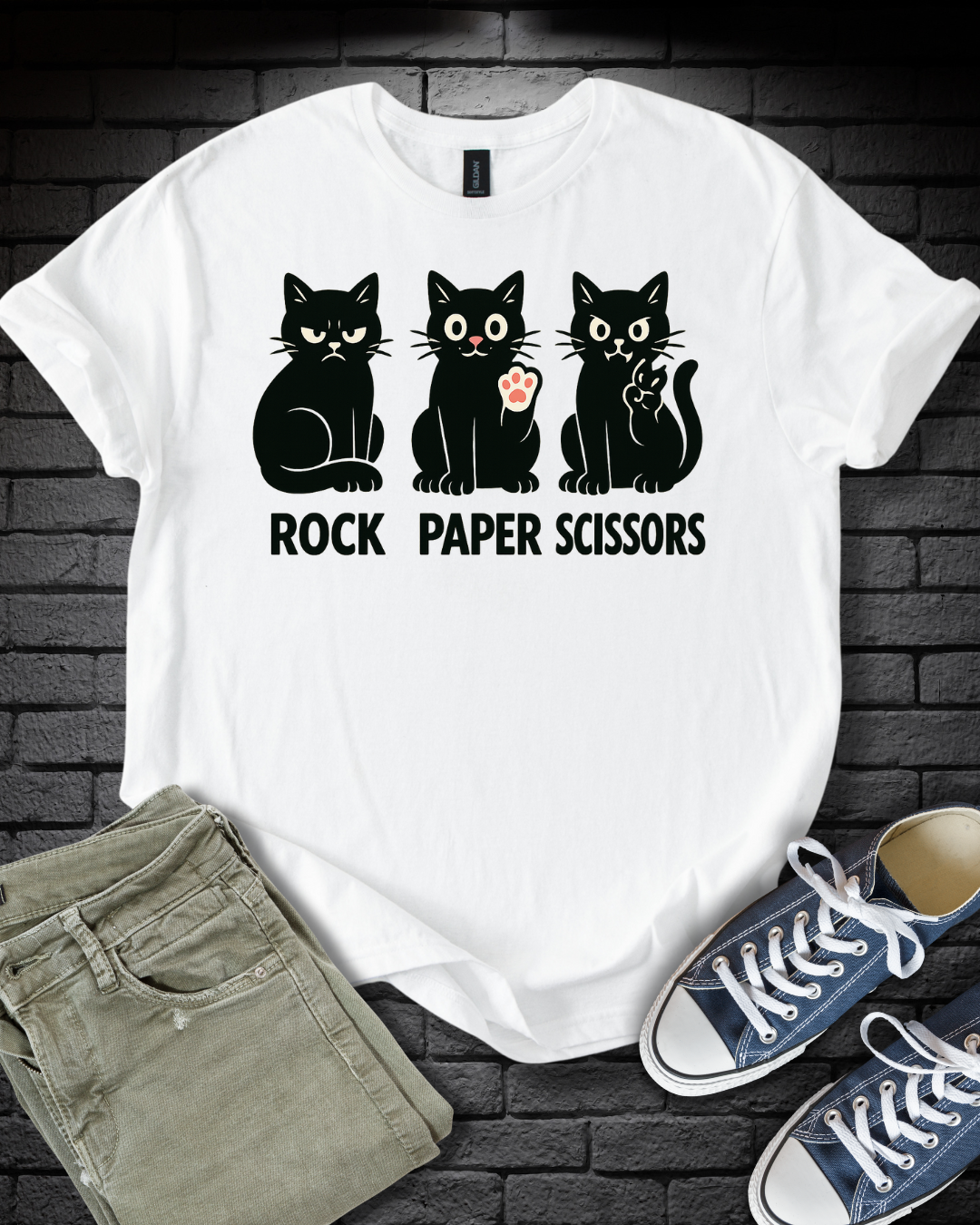 Rock Paper Kittens T-Shirt