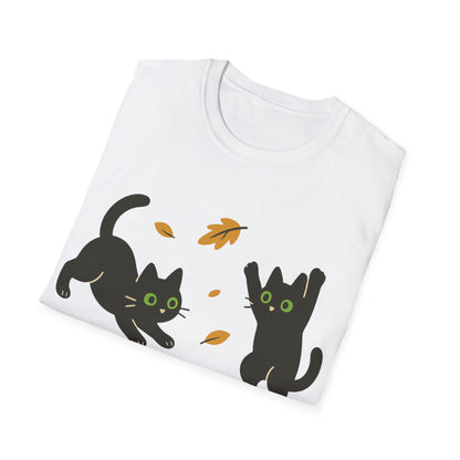 Fall Kittens Playing T-Shirt