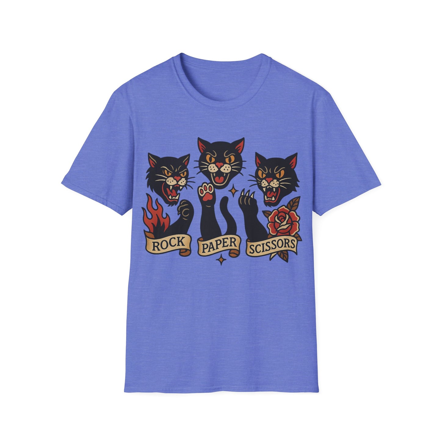 Rock Paper Cats T-Shirt