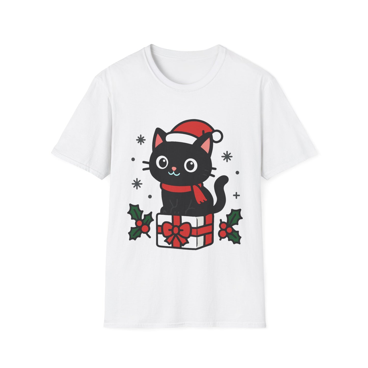 Kawaii Kitten 1st Christmas T-Shirt