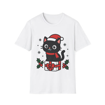 Kawaii Kitten 1st Christmas T-Shirt