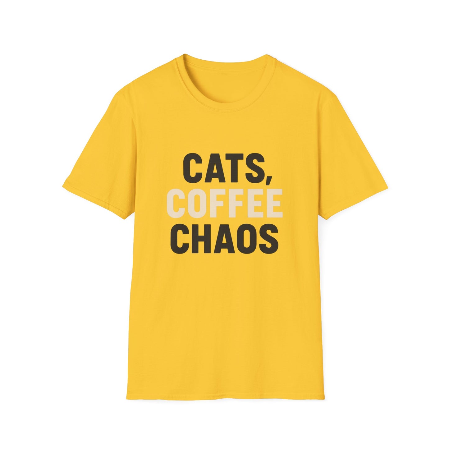 Cats Coffee Chaos T-Shirt