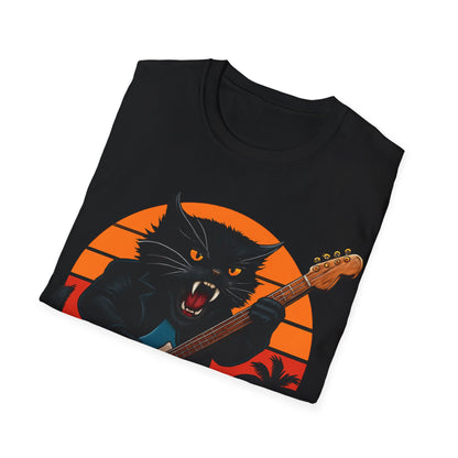 Fierce Rockin' Cat T-Shirt