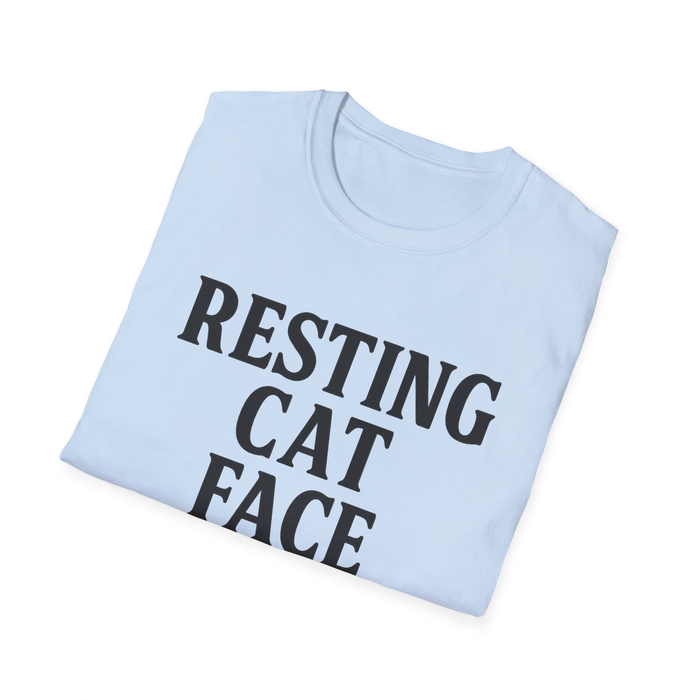Resting Cat Face T-Shirt