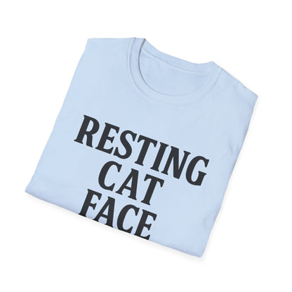 Resting Cat Face T-Shirt