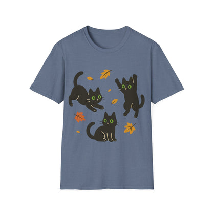 Fall Kittens Playing T-Shirt