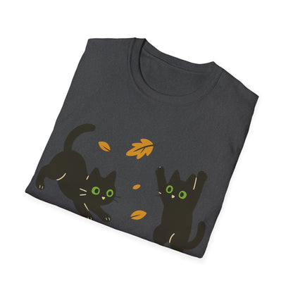 Fall Kittens Playing T-Shirt