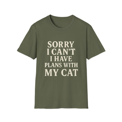 Priorities Cat T-Shirt
