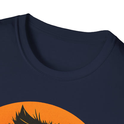 Rockstar Cat Shredding T-Shirt