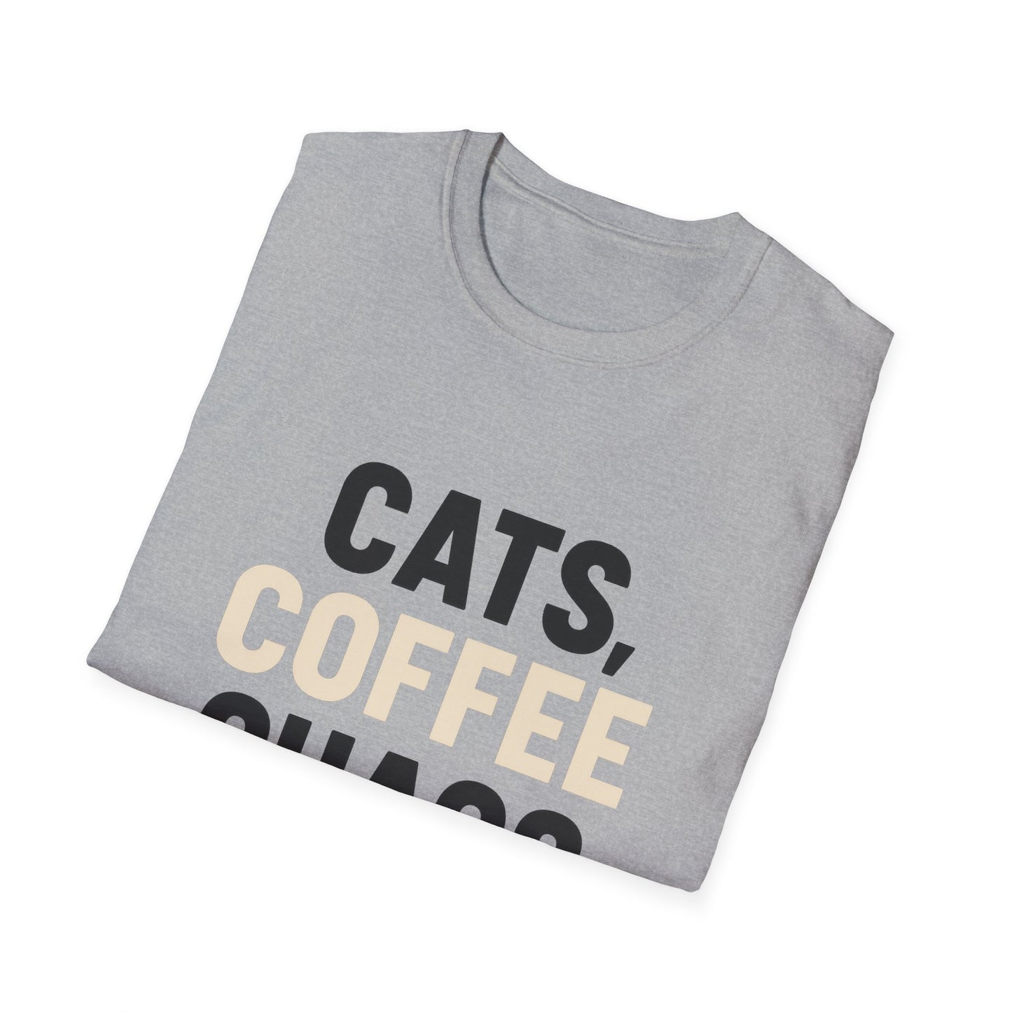 Cats Coffee Chaos T-Shirt