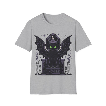 Mystical Cat on Throne