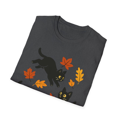 Playful Autumn Kittens T-Shirt