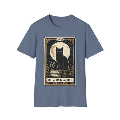 Tarot Moon Guardian Cat T-Shirt