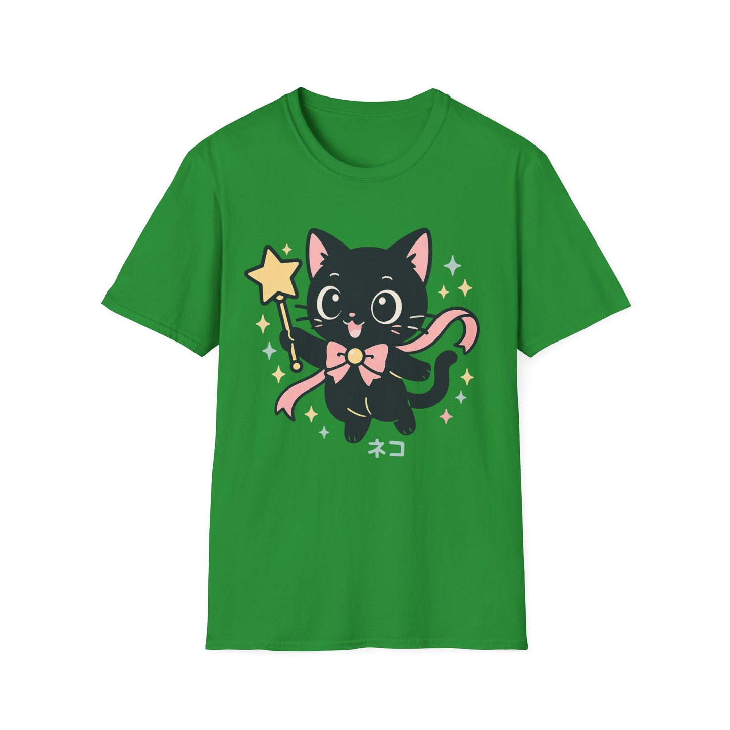 Anime Cat Soaring T-Shirt
