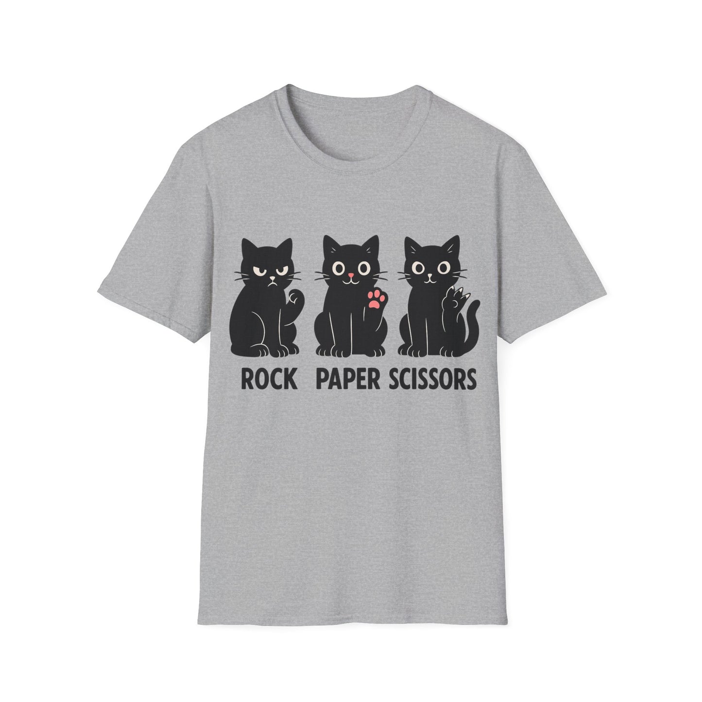 Rock Paper Scissors Kittens T-Shirt