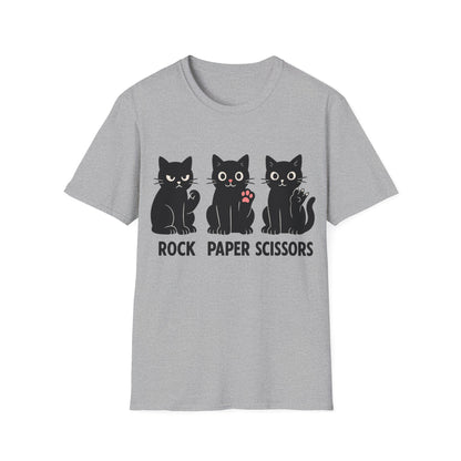 Rock Paper Scissors Kittens T-Shirt