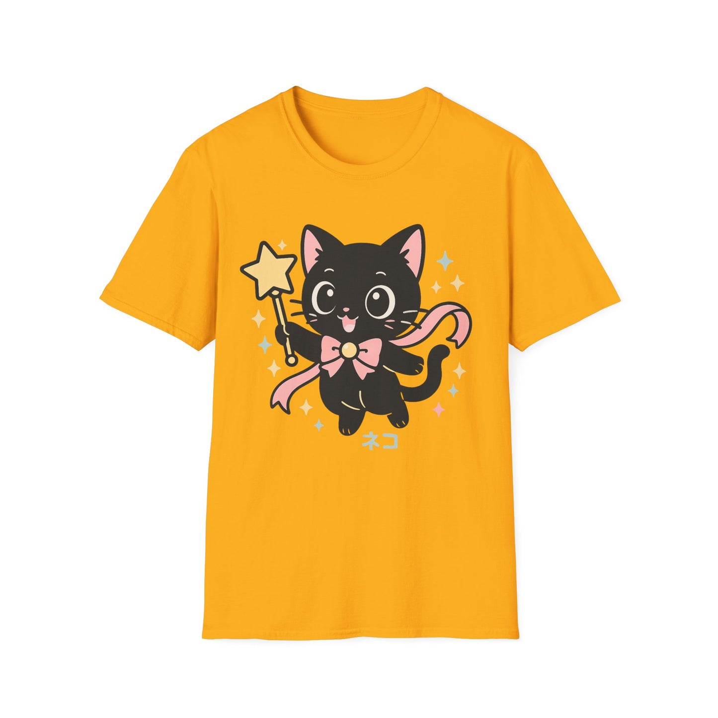 Anime Cat Soaring T-Shirt
