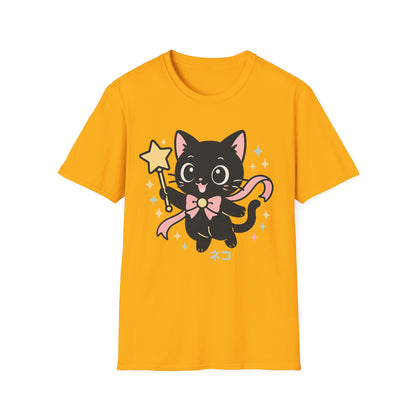 Anime Cat Soaring T-Shirt