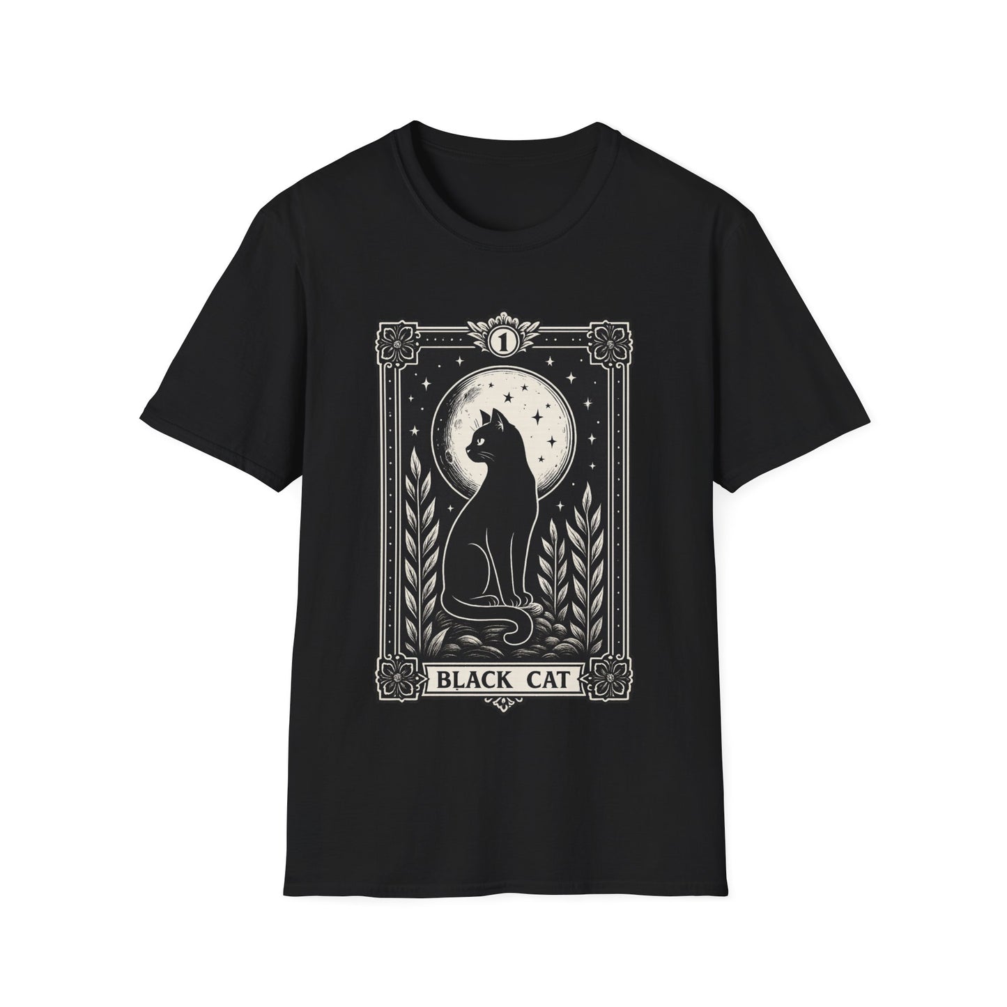 Tarot Black Cat T-Shirt
