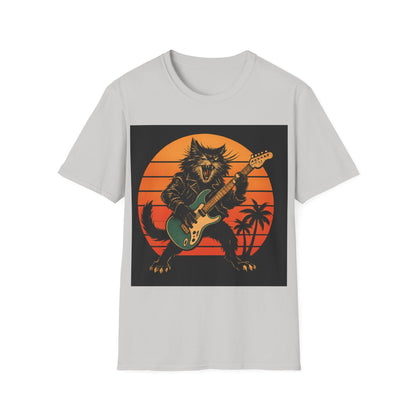 Guitar Rockin' Cat T-Shirt