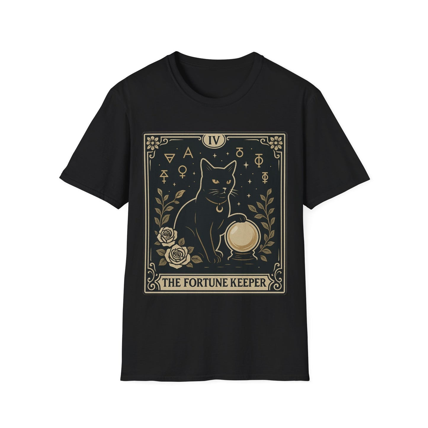Tarot Cat Fortune Keeper T-Shirt