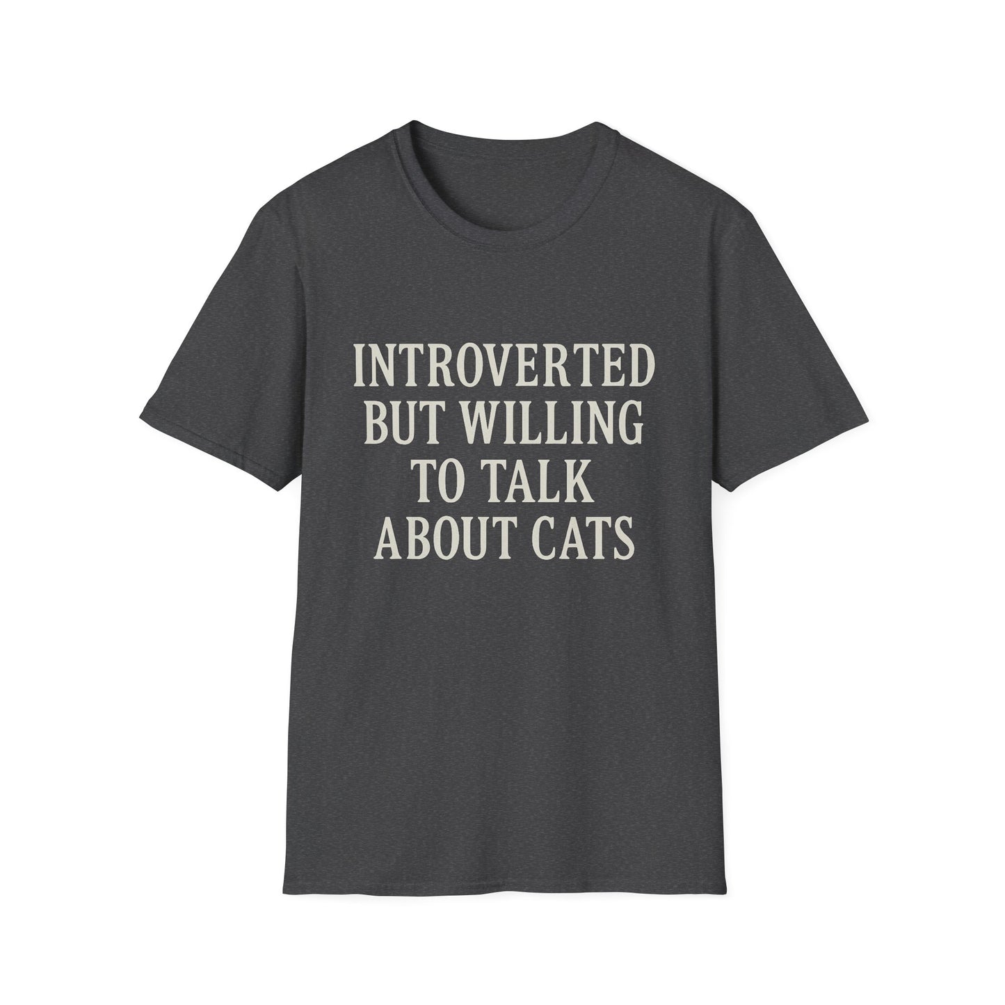 Introverted Cat Lovers T-Shirt