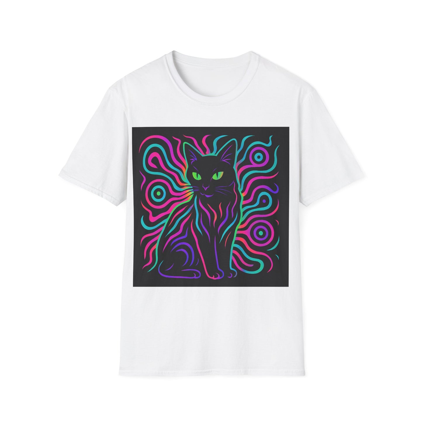 Neon Cat T-Shirt