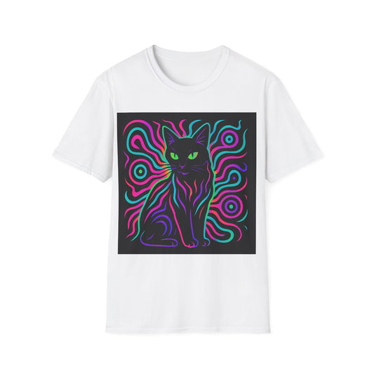 Neon Cat T-Shirt