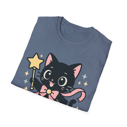 Anime Cat Soaring T-Shirt