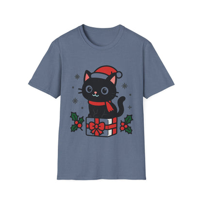 Kawaii Kitten 1st Christmas T-Shirt
