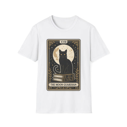 Tarot Moon Guardian Cat T-Shirt