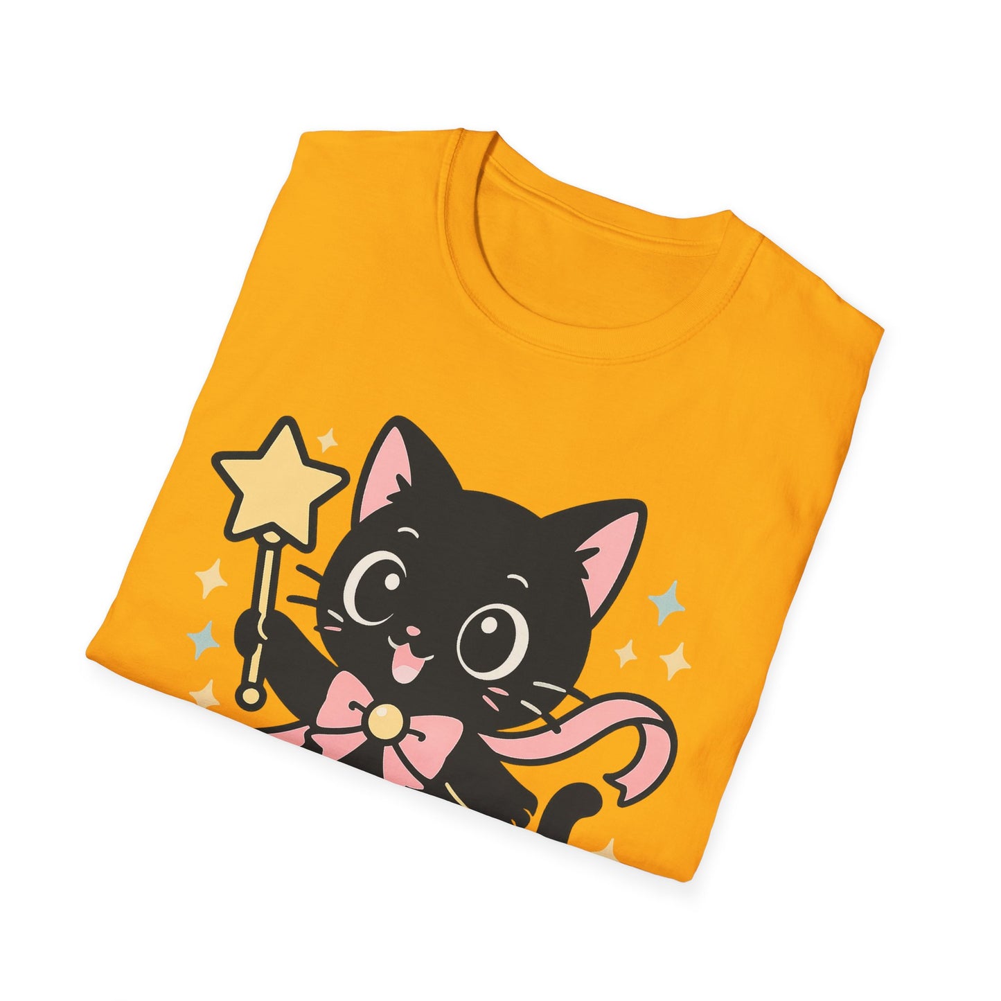 Anime Cat Soaring T-Shirt