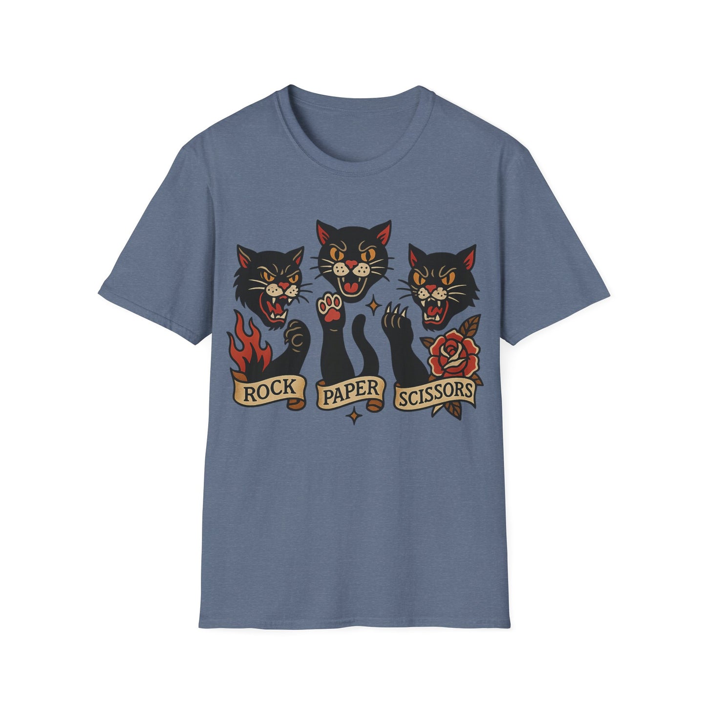 Rock Paper Cats T-Shirt