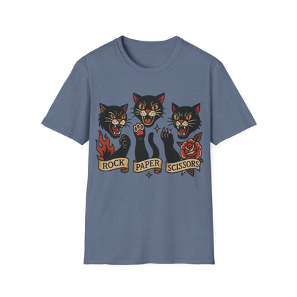 Rock Paper Cats T-Shirt