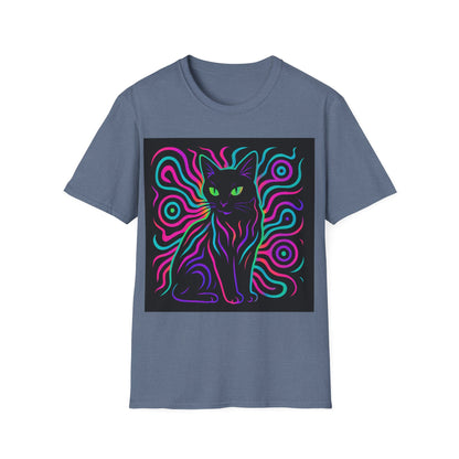 Neon Cat T-Shirt