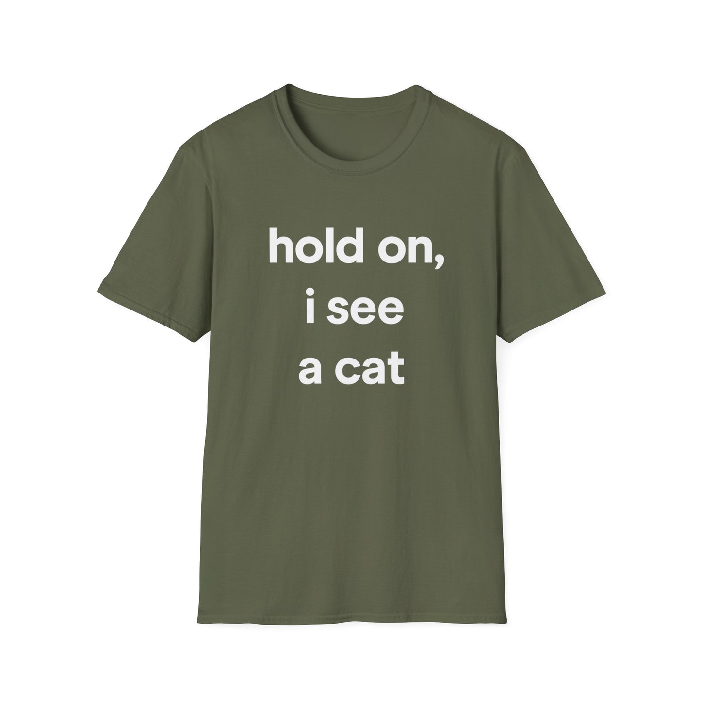 Hold On Cat T-Shirt