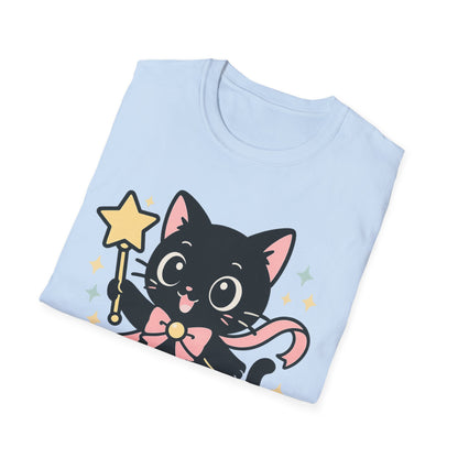 Anime Cat Soaring T-Shirt