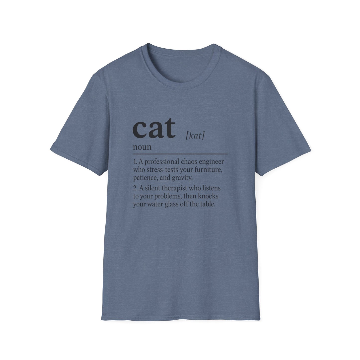 Cat Definition Therapist T-Shirt