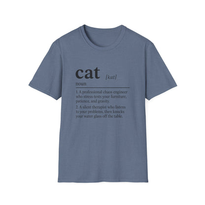 Cat Definition Therapist T-Shirt