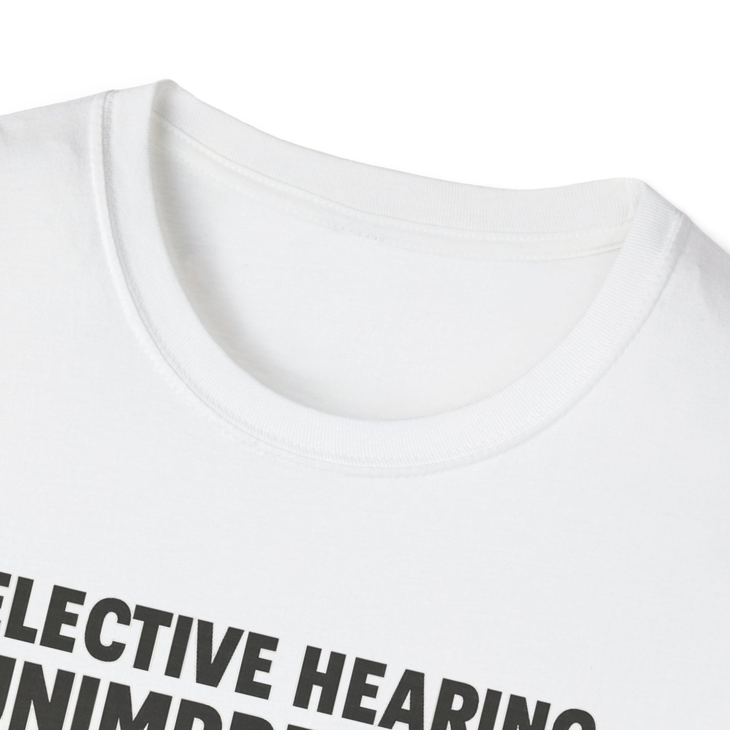 Selective Hearing Cat T-Shirt
