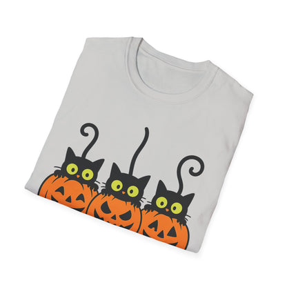 Halloween Cats and Pumpkins