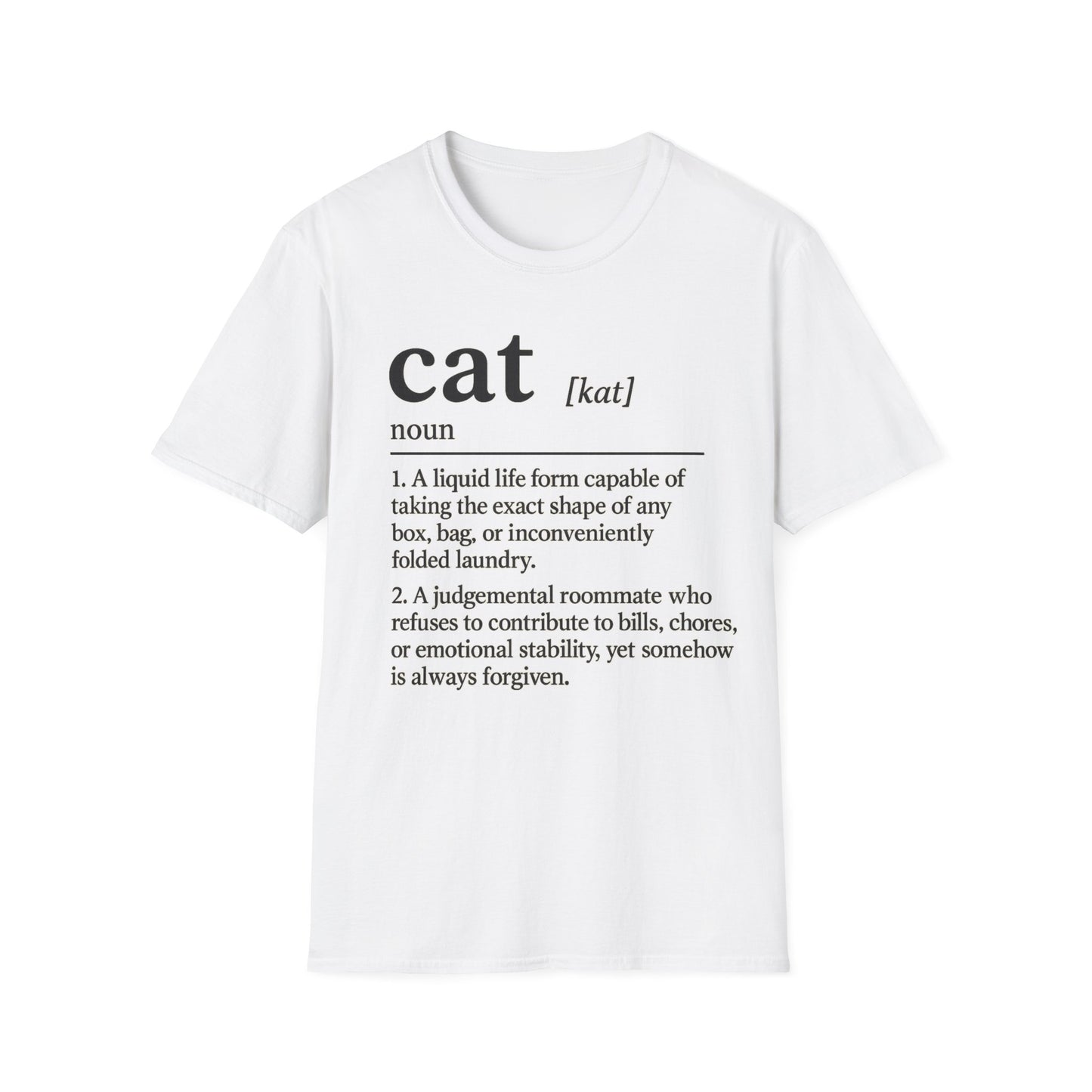 Cat Defintion Roommate T-Shirt