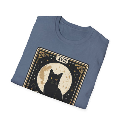 Tarot Moon Guardian Cat T-Shirt