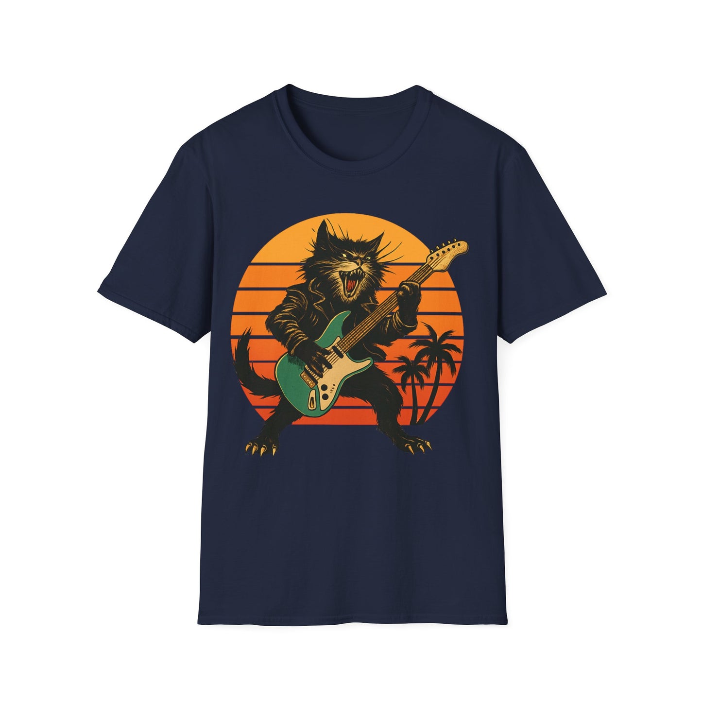 Rockstar Cat T-Shirt